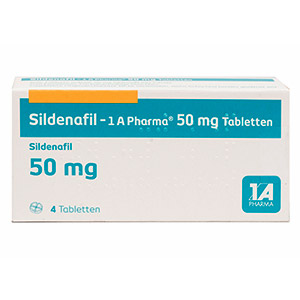 Sildenafil 1A Pharma® 100mg / 50mg / 25 mg | DoktorABC