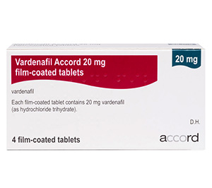 VARDENAFIL-ACCORD-20MG-4pills-package-front-view